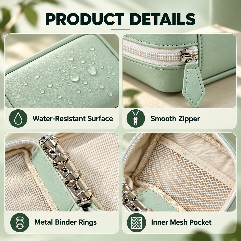 Medalvo Care Portable Pill Organizer Wallet