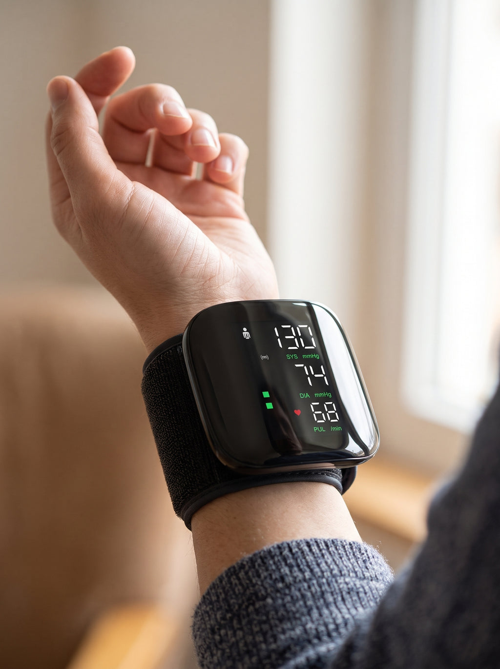 Medalvo Care Rechargeable Travel Blood Pressure Monitor
