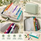 Medalvo Care Portable Pill Organizer Wallet