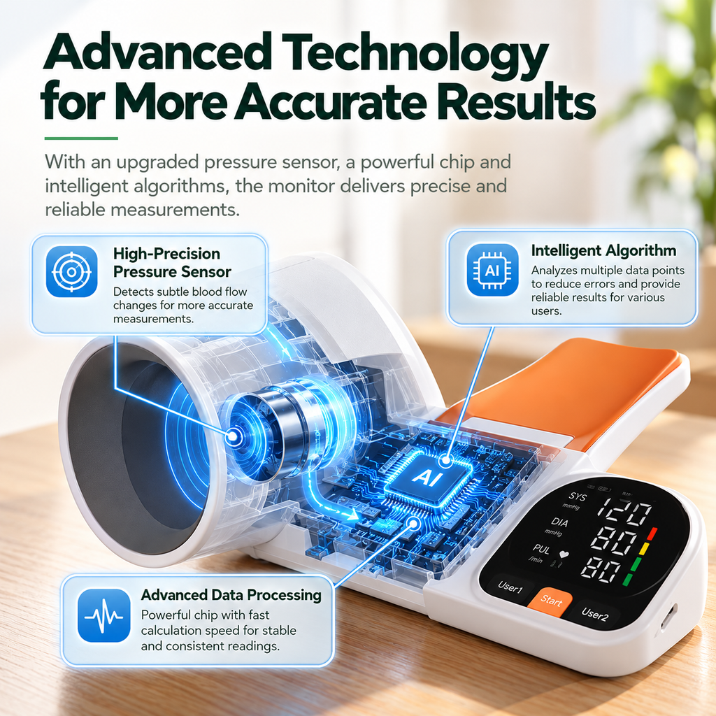 Medalvo Care Automatic Blood Pressure Monitor